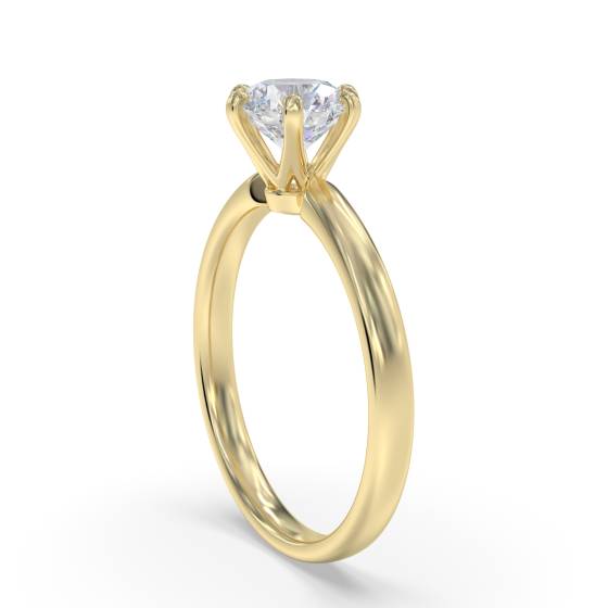 Round Diamond Engagement Ring