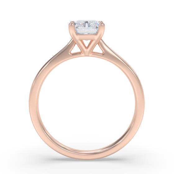 Modern Radiant Diamond Engagement Ring