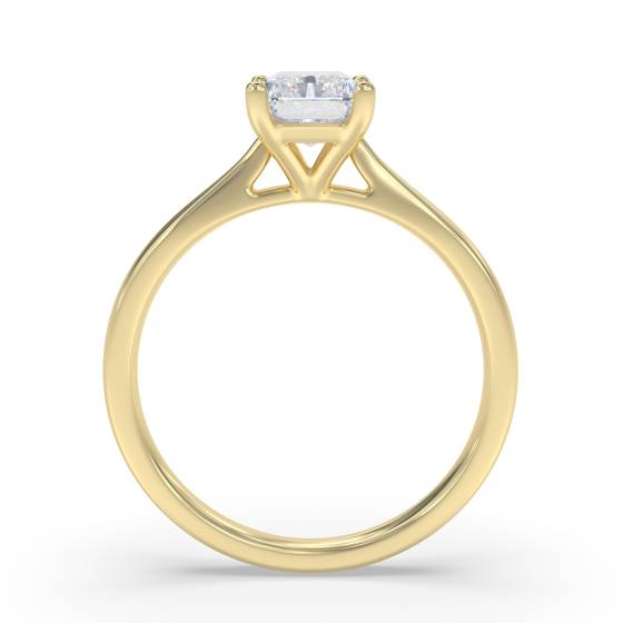 Modern Radiant Diamond Engagement Ring