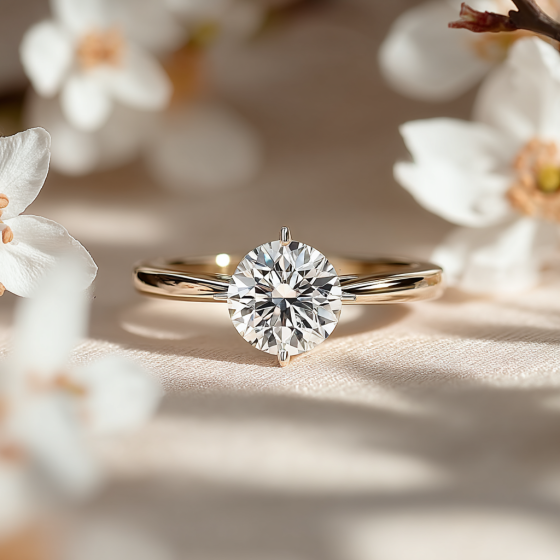 Round Diamond Engagement Ring
