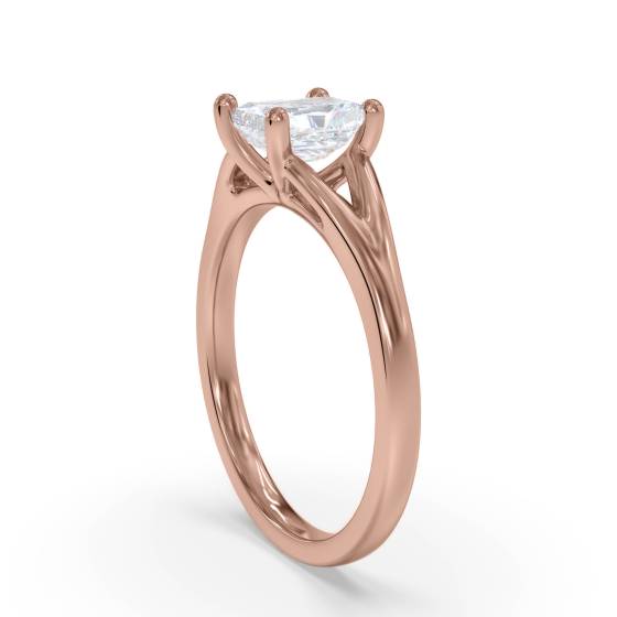 Radiant Diamond Engagement Ring