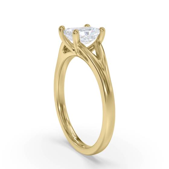 Radiant Diamond Engagement Ring