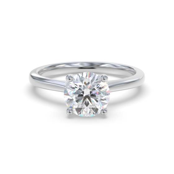 Round Diamond Engagement Ring