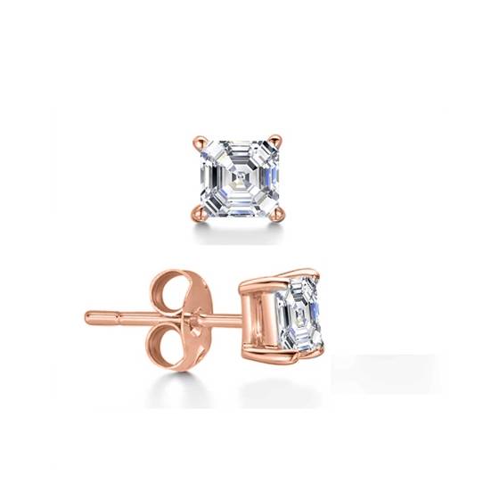 Mens Diamond Single Stud Earring