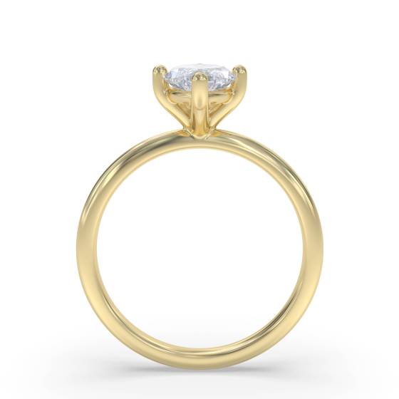 Marquise Diamond Engagement Ring