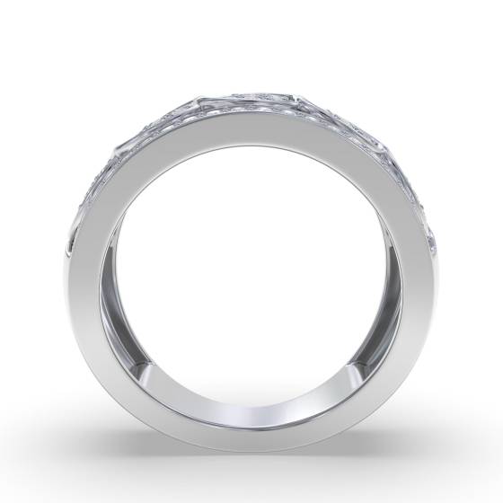 10.5mm Designer Bezel Set Dress Ring