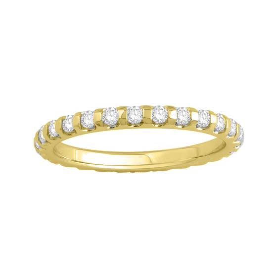 2mm Elegant Round Diamond Full Eternity Ring