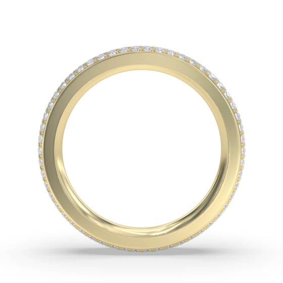 1.40ct Elegant Round Diamond Multi Row Dress Ring