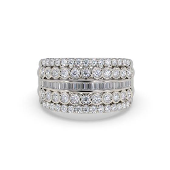 Designer Cluster Dress Ring