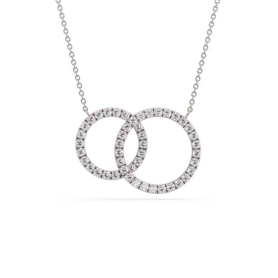 Circle Of Life Round Diamond Designer Necklace