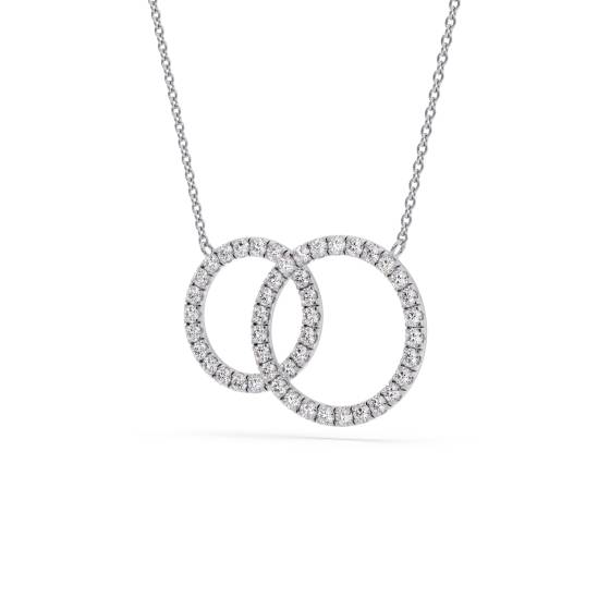 Circle Of Life Round Diamond Designer Necklace