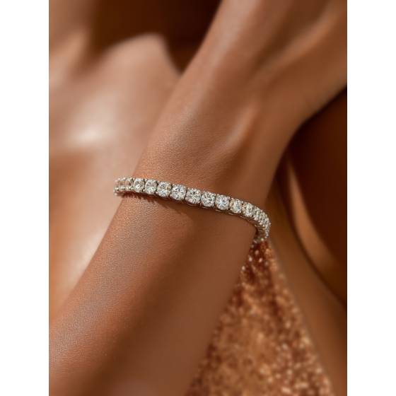 2.20ct Classic Single Row Diamond Tennis Bracelet