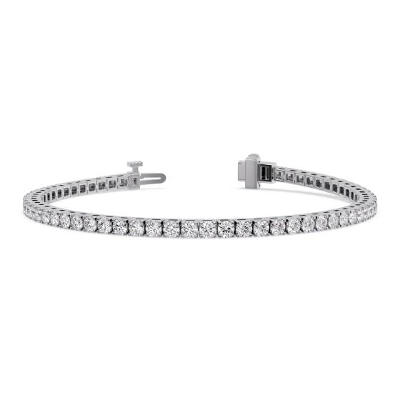 2.20ct Classic Single Row Diamond Tennis Bracelet