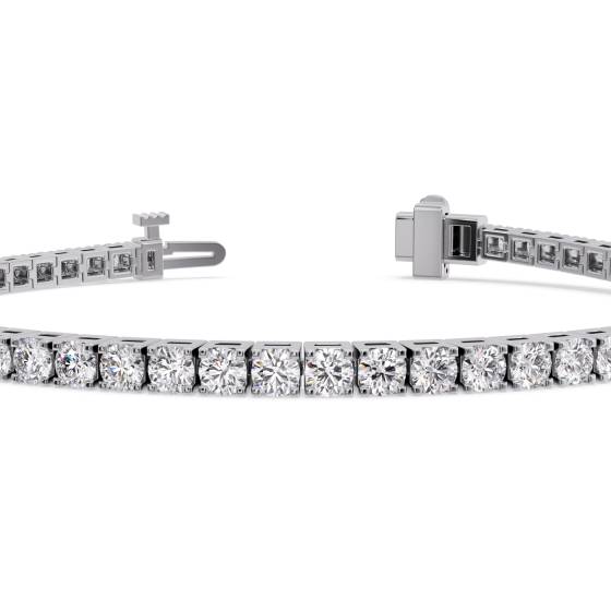 2.20ct Classic Single Row Diamond Tennis Bracelet