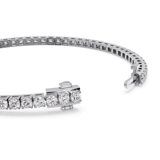 2.20ct Classic Single Row Diamond Tennis Bracelet