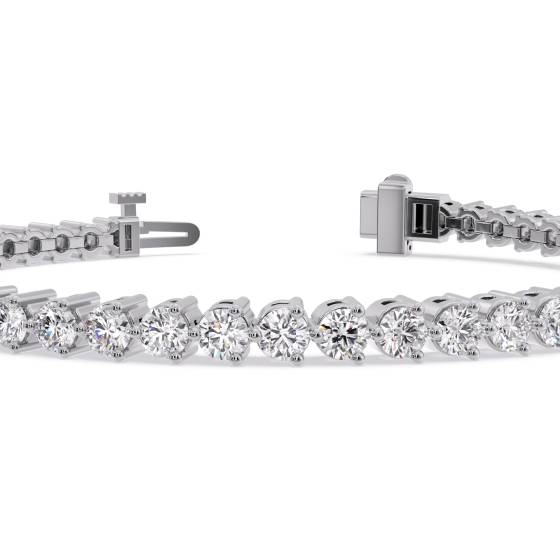 5.00ct Classic Single Row Diamond Tennis Bracelet