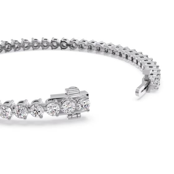 5.00ct Classic Single Row Diamond Tennis Bracelet