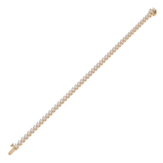 5.00ct Classic Single Row Diamond Tennis Bracelet