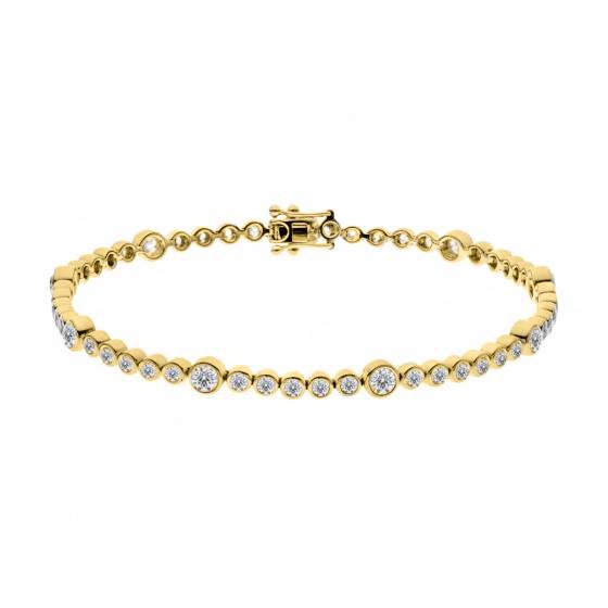 Classic Round Diamond Designer Bracelet