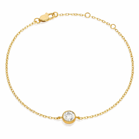0.50ct Classic Round Diamond Chain Bracelet