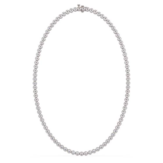 Bow Tie Tennis Necklace