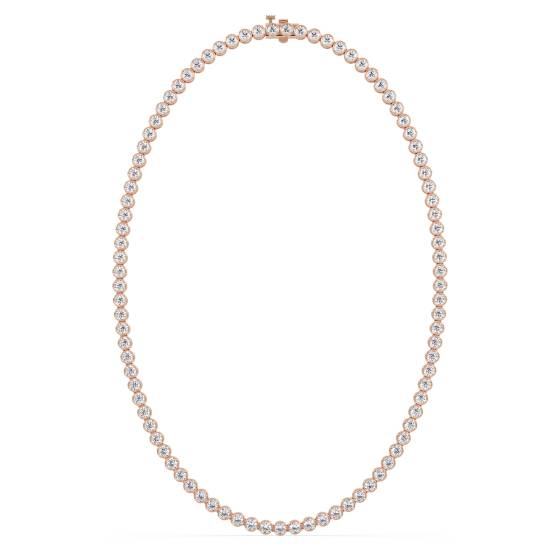 Bow Tie Tennis Necklace