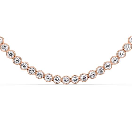 Bow Tie Tennis Necklace