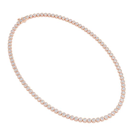 Bow Tie Tennis Necklace