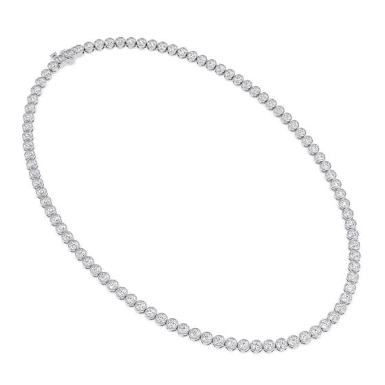 Bow Tie Tennis Necklace