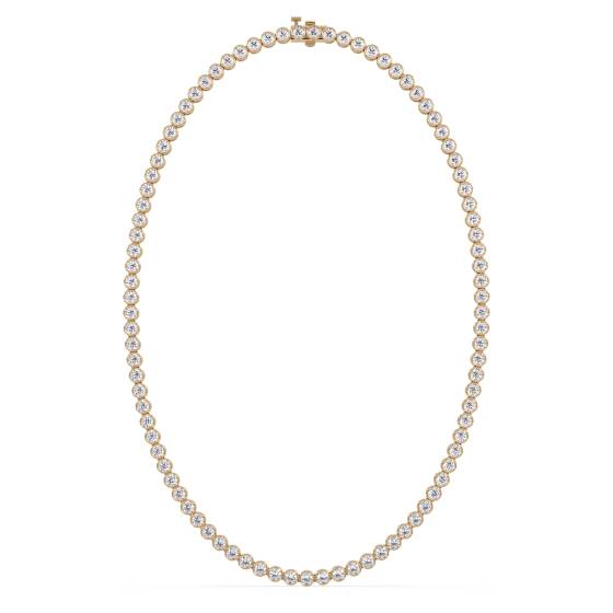 Bow Tie Tennis Necklace