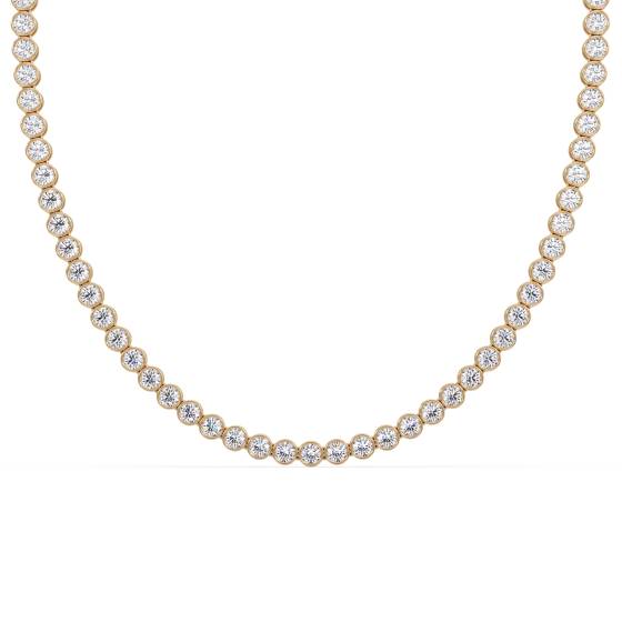 Bow Tie Tennis Necklace