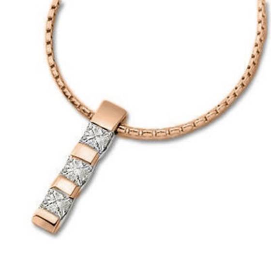 Classic Princess Diamond Trilogy Pendant