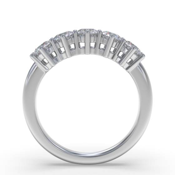 1.00ct VS/F-G Round Natural Diamond 5 Stone Ring