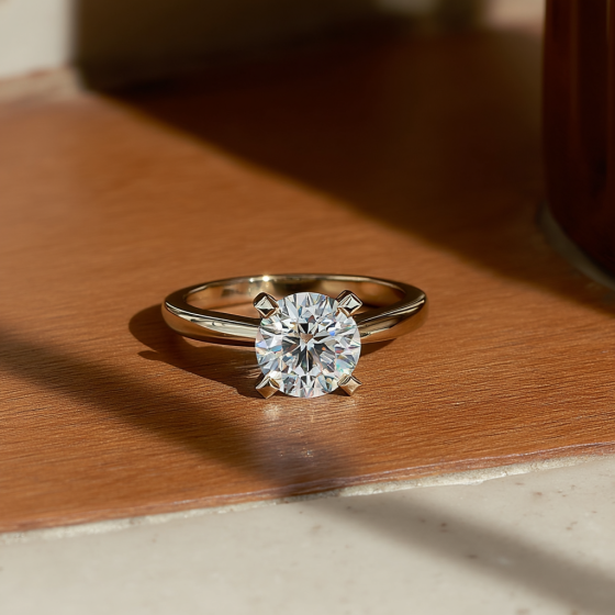 Round Diamond Engagement Ring