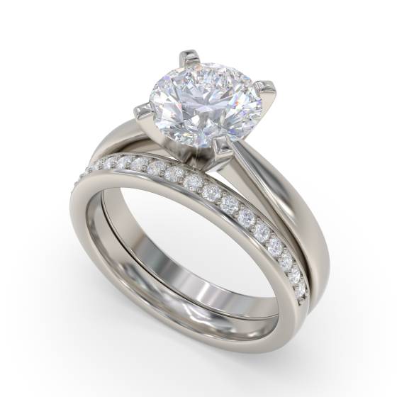 Round Diamond Engagement Ring