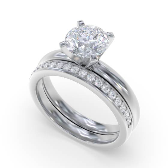 Round Diamond Engagement Ring
