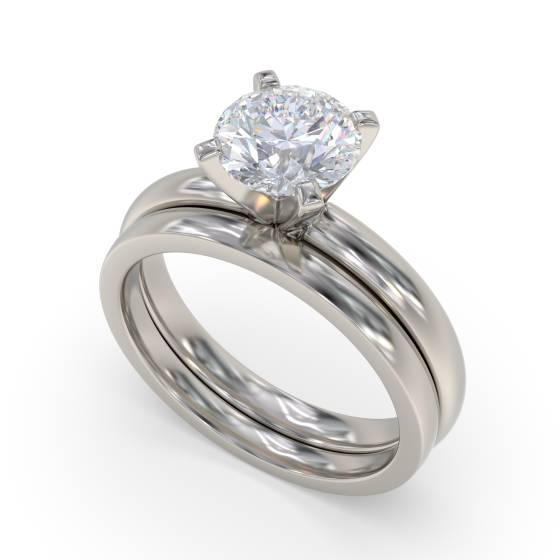 Round Diamond Engagement Ring