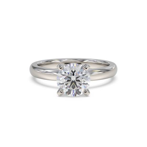 Round Diamond Engagement Ring