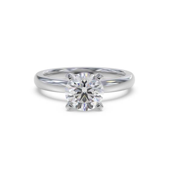 Round Diamond Engagement Ring