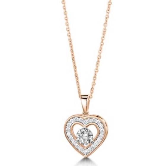 Diamond Heart Pendant