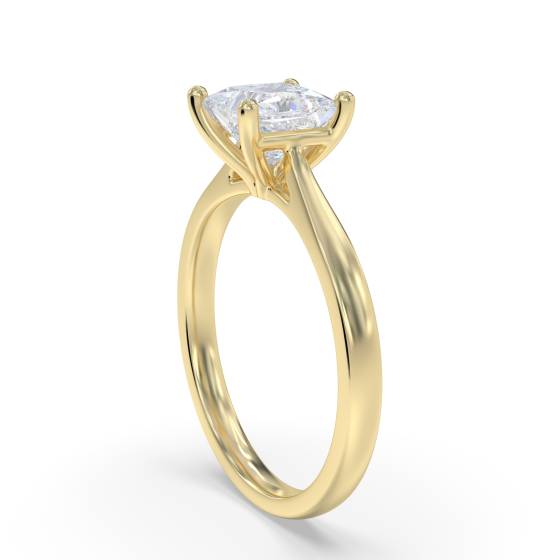 Princess Diamond Engagement Ring
