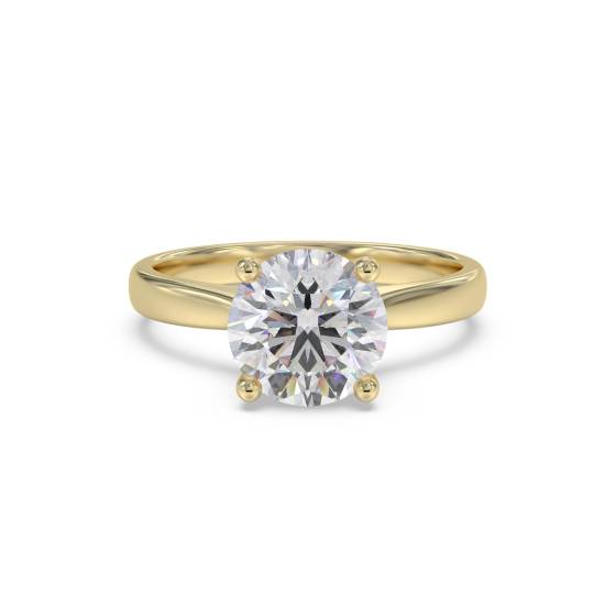 Round Diamond Engagement Ring