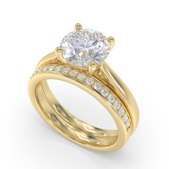 Round Diamond Engagement Ring