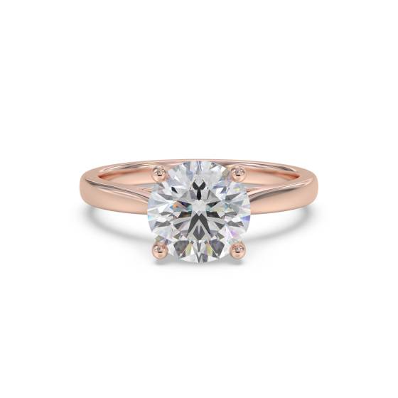 Round Diamond Engagement Ring