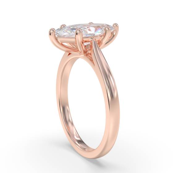 Marquise Diamond Engagement Ring