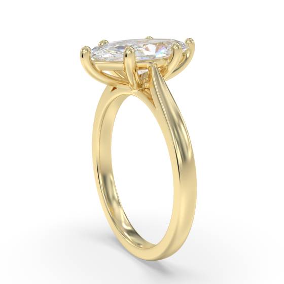 Marquise Diamond Engagement Ring