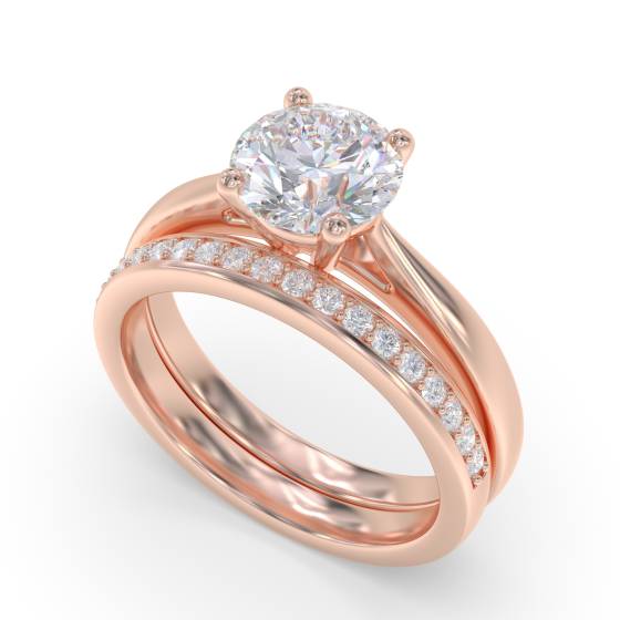 Round Diamond Engagement Ring
