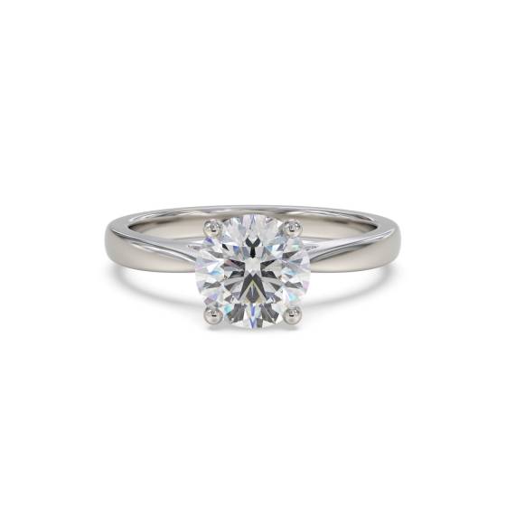 Round Diamond Engagement Ring
