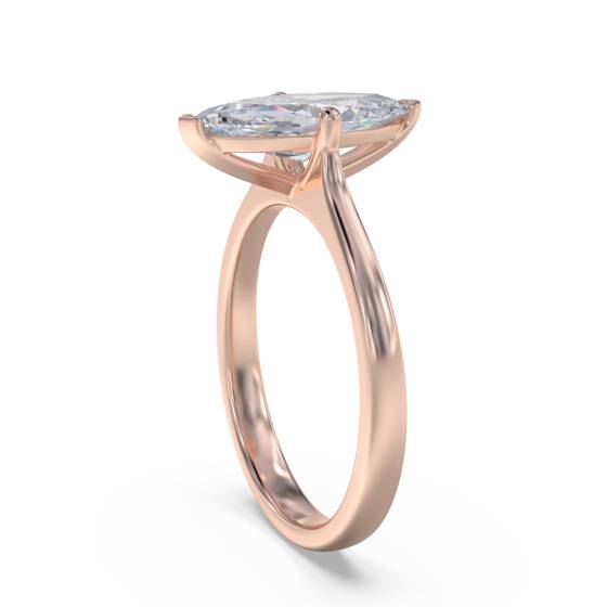 Marquise Diamond Engagement Ring