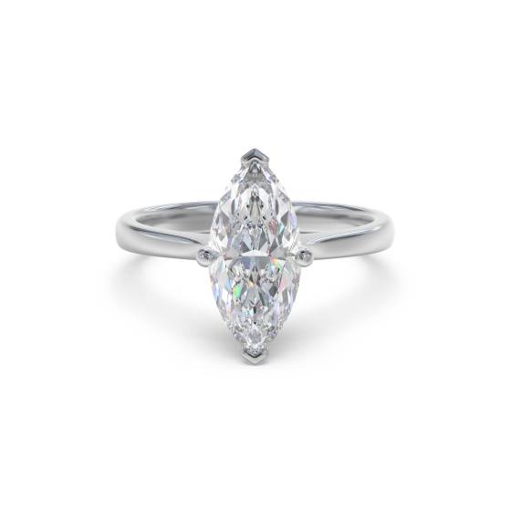Marquise Diamond Engagement Ring
